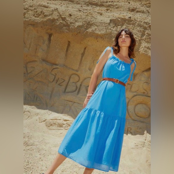 Nation LTD Sequoia Maxi Dress, Color - Lapis, Size Small, NWT - Picture 3 of 7